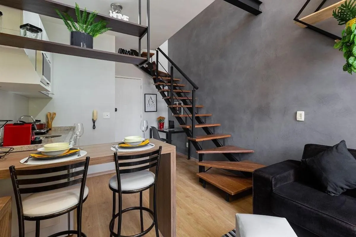 Easy Star - Lindo Duplex de Alto Padrão Próximo a Berrini - AA01H Apartamento São Paulo 0*,  Brasil